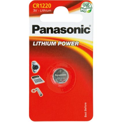 Panasonic CR-1220 1BP Li