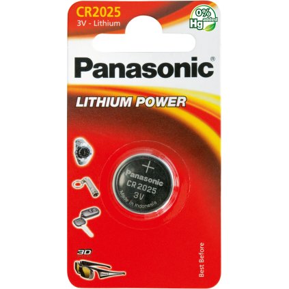 Panasonic CR-2025 1BP Li