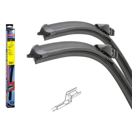 Compass Stěrače FLAT SET (CUBE) 530+480mm