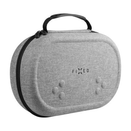 Fixed ochranné pouzdro VR Protective case pro Meta Quest 3 3S, šedé