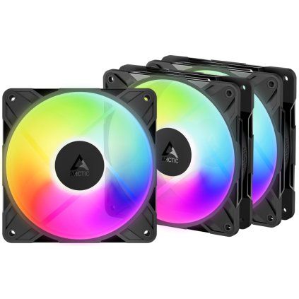 Arctic P12 Pro Reverse A-RGB ventilátor 120mm - 3 Pack