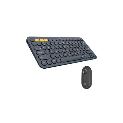 Logitech Pebble 2 Combo - TONAL GRAPHITE for Mac - US INT'L - 2.4GHZ/BT - INTNL-973 - MAC