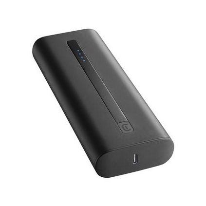 Cellularline Powerbanka Thunder 20 000 mAh, černá