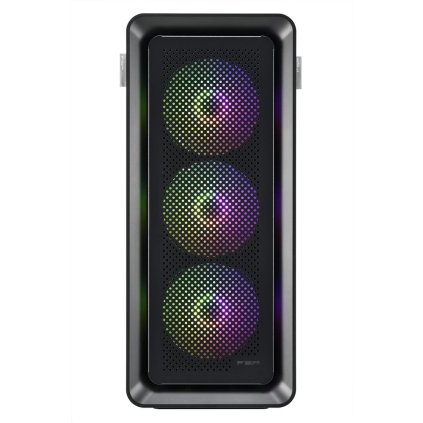 Fortron CUT593P Big Tower Transpar. Černá