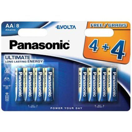 PANASONIC LR6 8BP AA Evolta alk