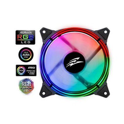 Evolveo 12RS ventilátor 120mm, ARGB ring, slave