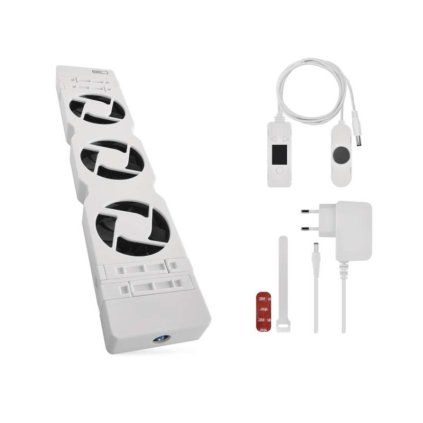 EMOS P56PR1 Mono ventilátor pod radiátor, bílý