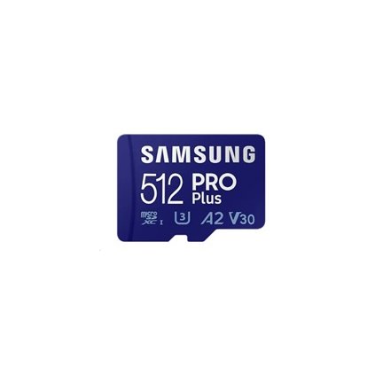 Samsung micro SDXC karta 512GB PRO Plus + SD adaptér