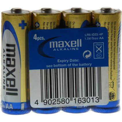 MAXELL LR6 4S ALK 4x AA (R6) SHRINK