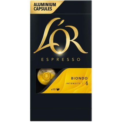 LOR NESPRESSO BIONDO 10 KAPSLE