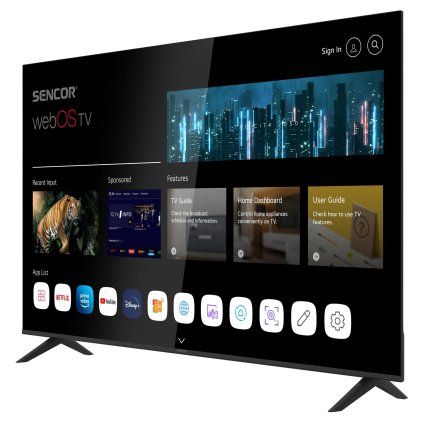 Sencor SLE 65US803B WEBOS SMART TV 65"
