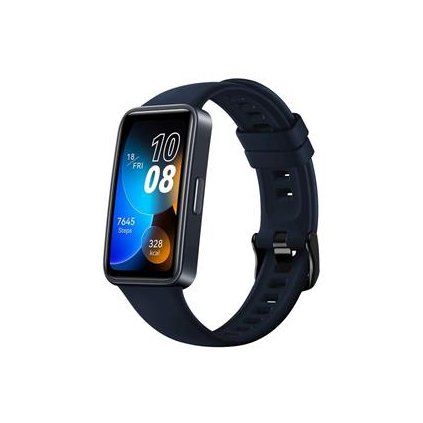 Fixed Silikonový řemínek Silicone Strap pro Huawei Band 8, modrý