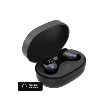 Fixed Bezdrátová TWS sluchátka Boom Joy, černá