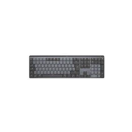 Logitech MX Mechanical Wireless Illuminated Performance Keyboard - GRAPHITE - US INT'L - 2.4GHZ/BT - CLICKY