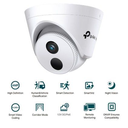 TP-Link VIGI C440I 4MP Turret Network Camera 2.8mm