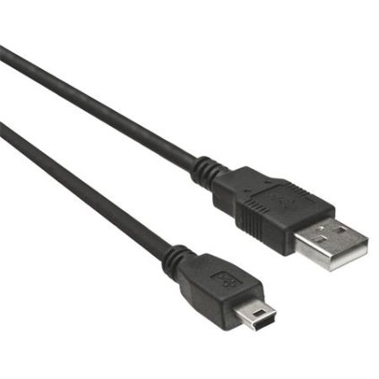 PremiumCord Kabel USB 2.0, A-B mini, 5pinů, 2m