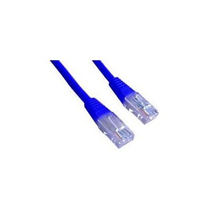 GEMBIRD Eth Patch kabel c5e UTP 0,5m, modrý