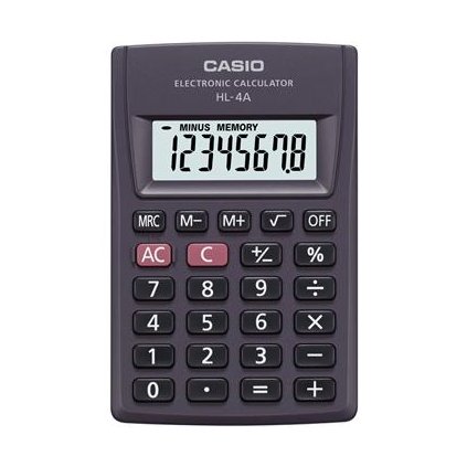 CASIO HL 4  kalkulačka kapesní