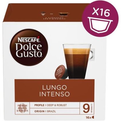 Nescafé Dolce Gusto Lungo Intenso, 16 kapslí