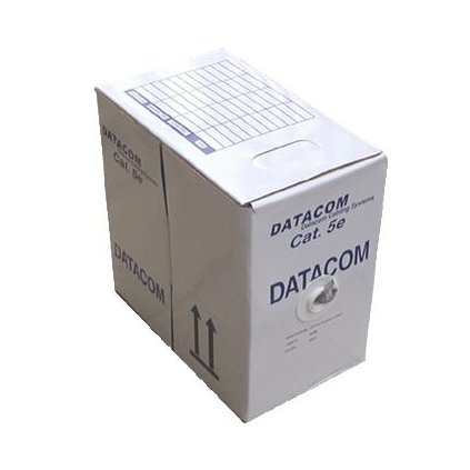 DATACOM UTP drát CAT5E PVC 305m box šedý