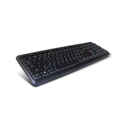 C-TECH KB-102 USB slim black, CZ/SK klávesnice