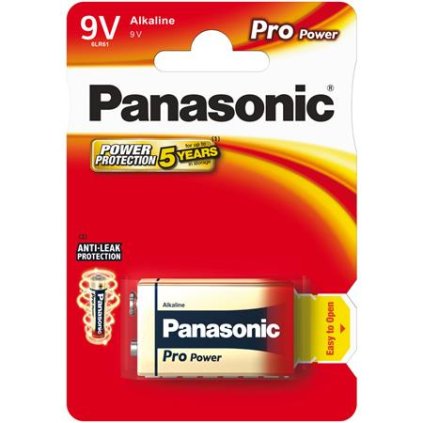 Panasonic 6LR61 1BP 9V Pro Power alk