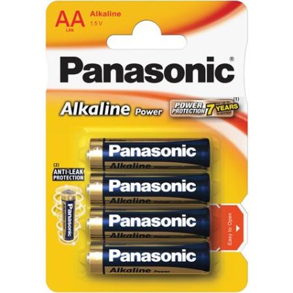 Panasonic LR6 4BP AA Alk Power alk