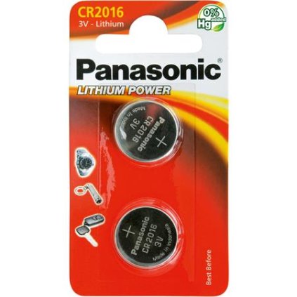 Panasonic CR-2016 2BP Li
