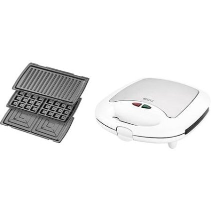 ECG S 399 3in1 White - sendvičovač, bílý