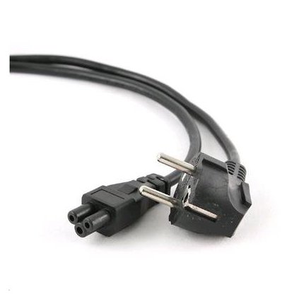 C-TECH kabel síťový 1,8m VDE 220/230V napájecí notebook 3 pin Schuko