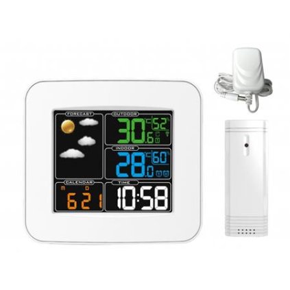 BRAVO Meteostanice B -5154 bílá 