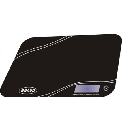 BRAVO Digitální kuchyňská váha B-5061, černá