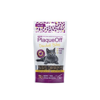 ProDen PlaqueOff Dental Bites Cat 60g