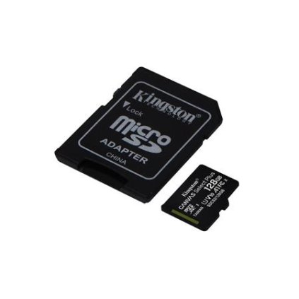 Kingston Canvas Select Plus microSD 128 GB + SD adaptér