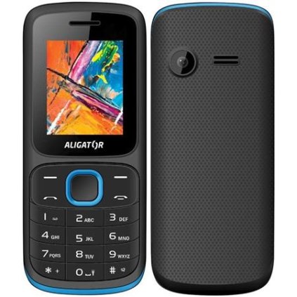 ALIGATOR D210 Dual sim černo-modrý