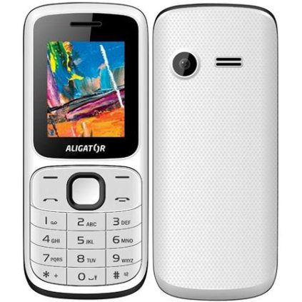 ALIGATOR D210 Dual sim bílo-černý
