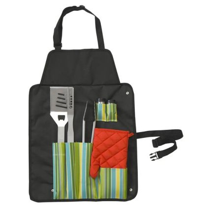 Cattara Grilovací nářadí sada 7ks + zástěra