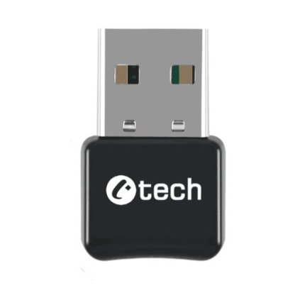 C-TECH Bluetooth adaptér, USB, černá BTD-01