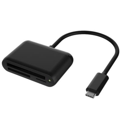 PremiumCord Adaptér USB3.1 Typ-C -  Čtečka karet CFAST2.0+SD3.0+Micro SD 3.0