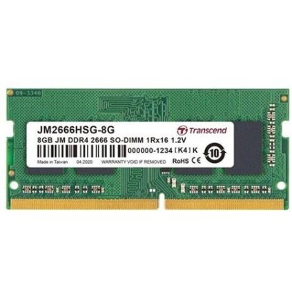 Transcend 8GB DDR4 2666 CL19 SO-DIMM