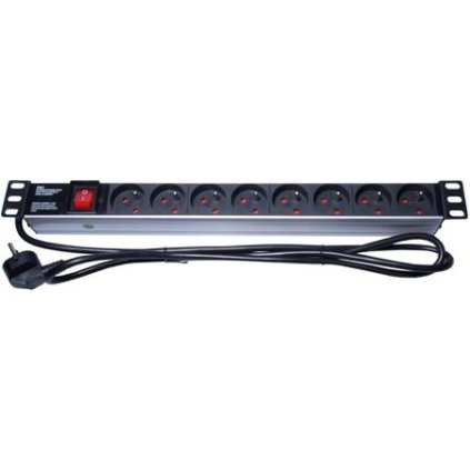 PremiumCord PDU 19” 1U
