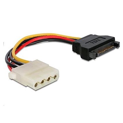 Kabel CABLEXPERT SATA M na Molex F
