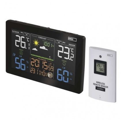 EMOS E5111 domácí bezdrátová meteostanice 