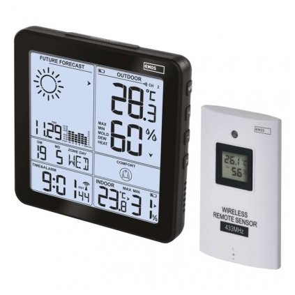 EMOS E5080 domácí bezdrátová meteostanice 
