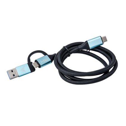 i-Tec USB-C kabel na USB-C s integrovaným USB 3.0 Adaptérem