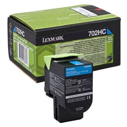 Lexmark toner 702HCE Cyan