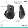 Logitech myš MX Master 4 graphite