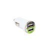 SBOX nabíječka do auta, 2 USB, max. 2,1A, bílá (CC-221W)