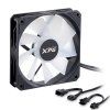 ADATA XPG Ventilátor VENTO R, Převrácený, 120mm, ARGB, PWM, černá