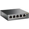 TP-Link TL-SG1005P - PoE Switch 5xTP 10/100/1000Mbps(4x PoE), kovový